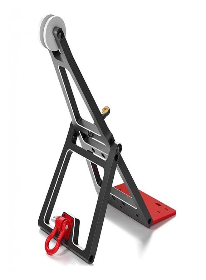 KingVal Aluminum Truck Tow Crane Arm Wrecker Kit Compatible with 1/10 SCX10 TRX4 RC Crawler Trailer RC Car - Image 1